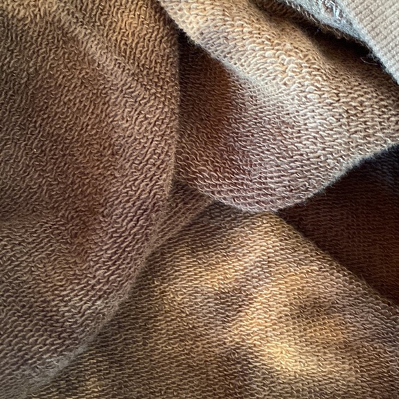 Olive Tie Dye Crop Sweatshirt Large New! - Picture 10 of 14